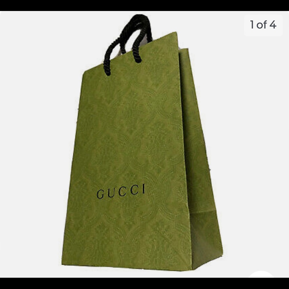 Authentic Gucci shopping bag/gift bag